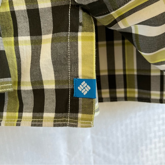 Columbia Plaid Flannel Button Up Long Sleeve Shirt Multi Colored Size XXL - Picture 7 of 13